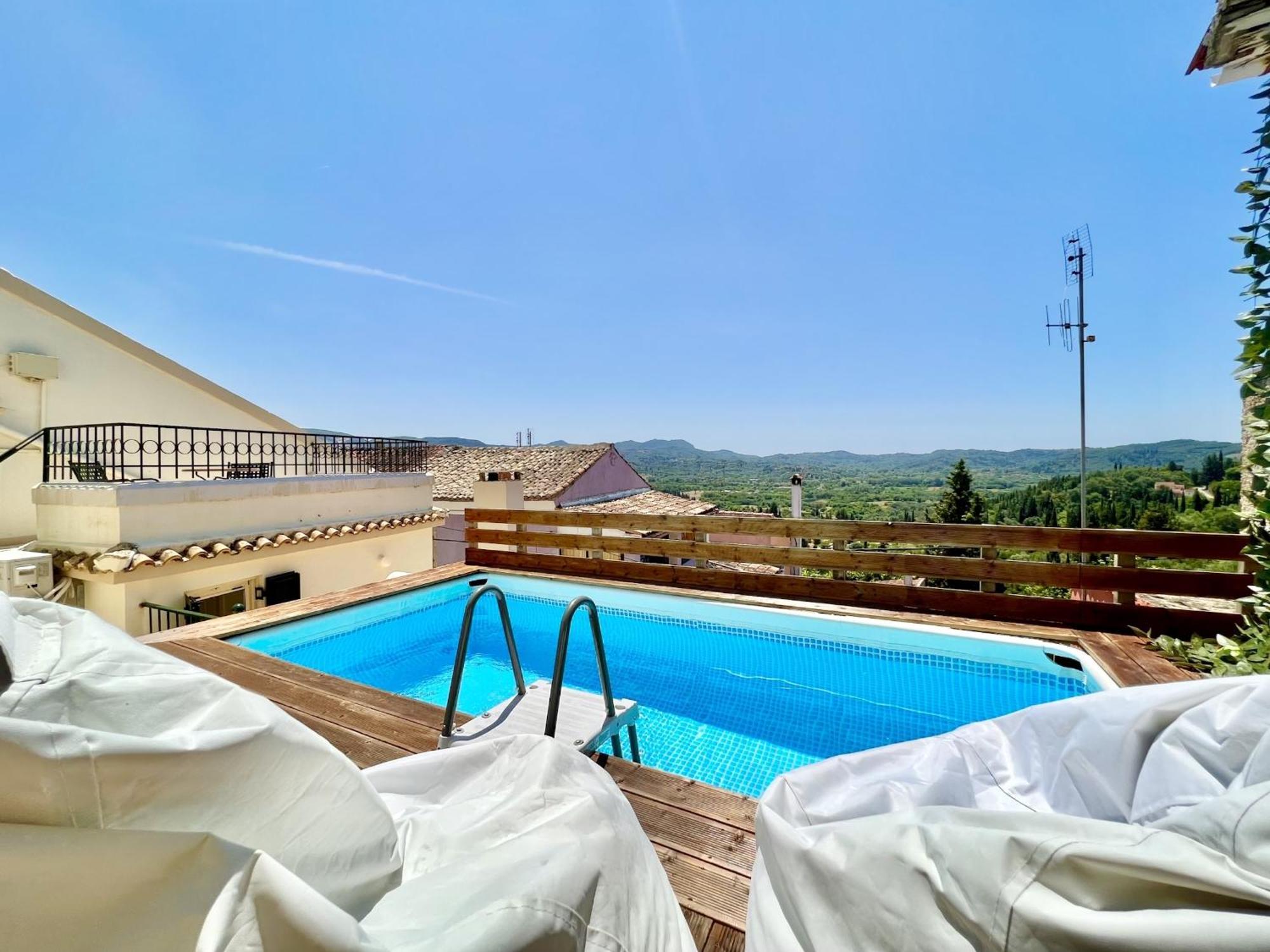 Casa Dolce With Private Plunge Pool By Dadovillas Agrafoi Exteriér fotografie